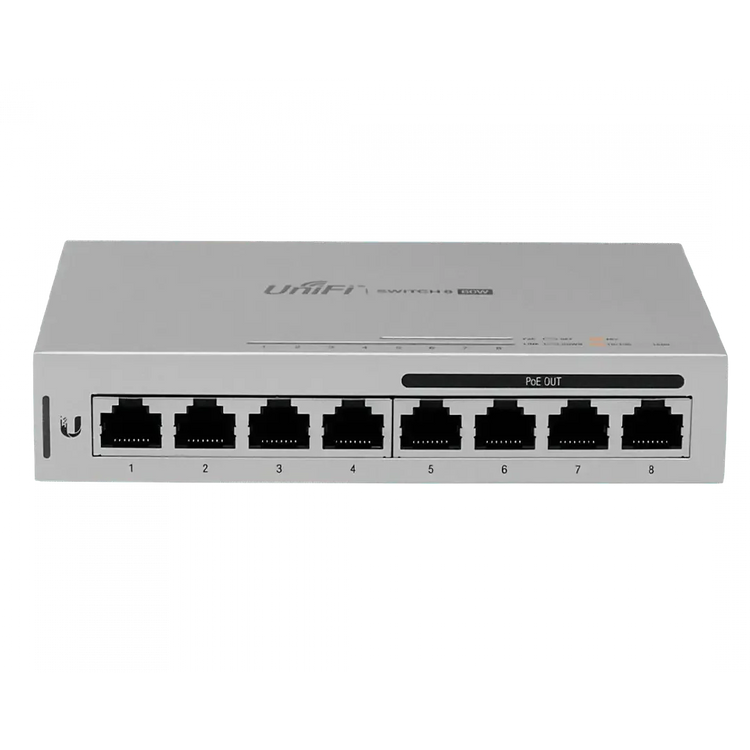 Switch Ubiquiti UniFi US-8-60W 8 Puertos PoE 60W – Casher Group Chile