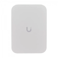 Ubiquiti U7-IW vista frontal instalado en pared – Casher Group Chile 2