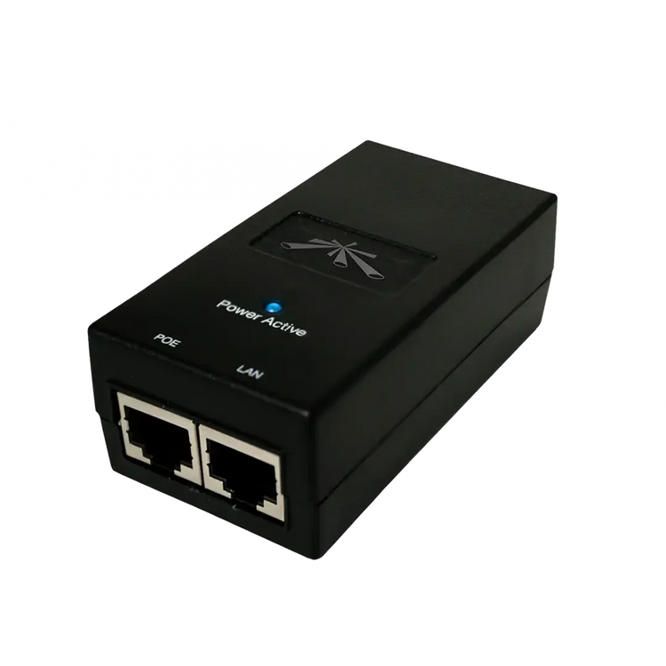 Inyector PoE Ubiquiti 15VDC 12W Passive ESD – Casher Group Chile