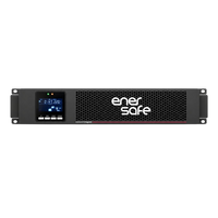 UPS Enersafe RTH-C 2kVA – Vista angular rack 2U convertible torre pantalla LCD 2 posiciones Casher Group Chile 2