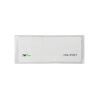 Tag Vehicular UHF ZKTeco con Número Visible – Adhesivo Parabrisas 860-960MHz 1