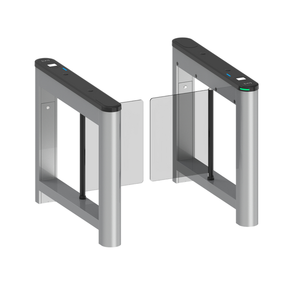 Torniquete ZKTeco Saturn-S1000 – Alas Abatibles, Un Carril