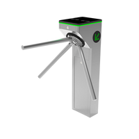 Torniquete ZKTeco mTS1011 – Pedestal Simple con Controlador y Lector RFID 1