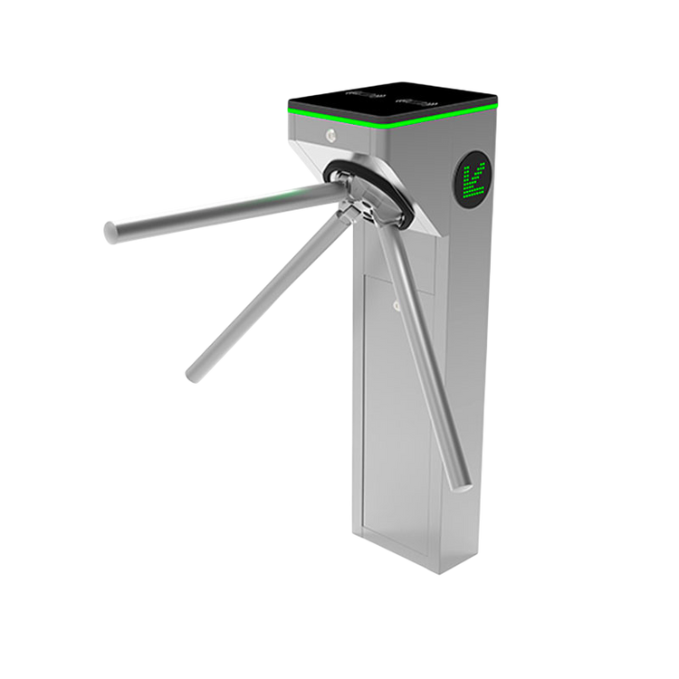 Torniquete ZKTeco mTS1011 – Pedestal Simple con Controlador y Lector RFID