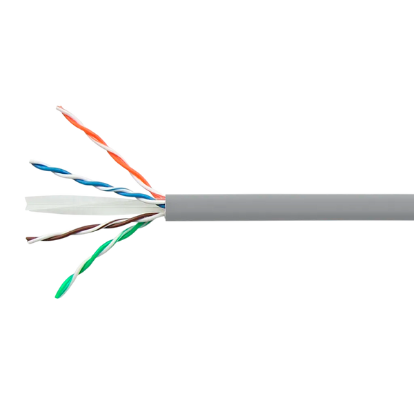 Cable CommScope CS30CM Cat6 U/UTP Gris 305m 4 Pares 24AWG CM NETCONNECT 1427071-4 – Carrete en caja Casher Group Chile