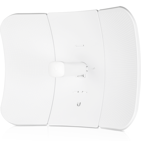 Antena LiteBeam 5AC LR LBE-5AC-LR Ubiquiti 26 dBi airMAX ac 5GHz vista frontal – Casher Group Chile