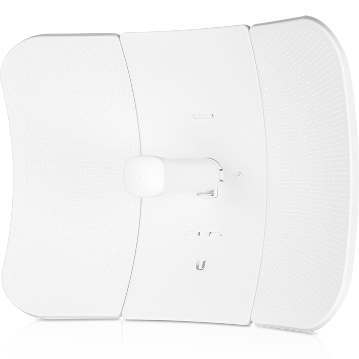 Antena LiteBeam 5AC LR LBE-5AC-LR Ubiquiti 26 dBi airMAX ac 5GHz vista frontal – Casher Group Chile