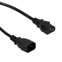 Cable Poder C13 C14 Macho Hembra 1.8m Ulink Servidor UPS Rack Chile 1