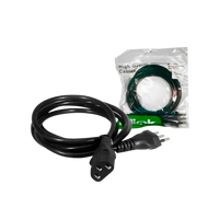 Cable de Poder C13 Ulink 1.8m vista lateral – Casher Group Chile 3