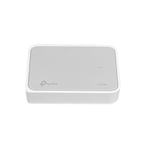 Switch TP-Link TL-SF1005D – Vista lateral compacto 103,5x70x22mm carcasa plástica escritorio o montaje pared Casher Group Chile 2
