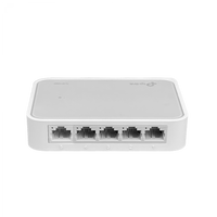 Switch TP-Link TL-SF1005D – Green Ethernet ahorro 60% energía fanless 1,87W adaptador externo 5V incluido Casher Group Chile 4