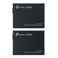 TP-Link MC111CS – Vista frontal convertidor WDM TX1550nm RX1310nm Fast Ethernet SC/UPC monomodo 20km Casher Group Chile 2