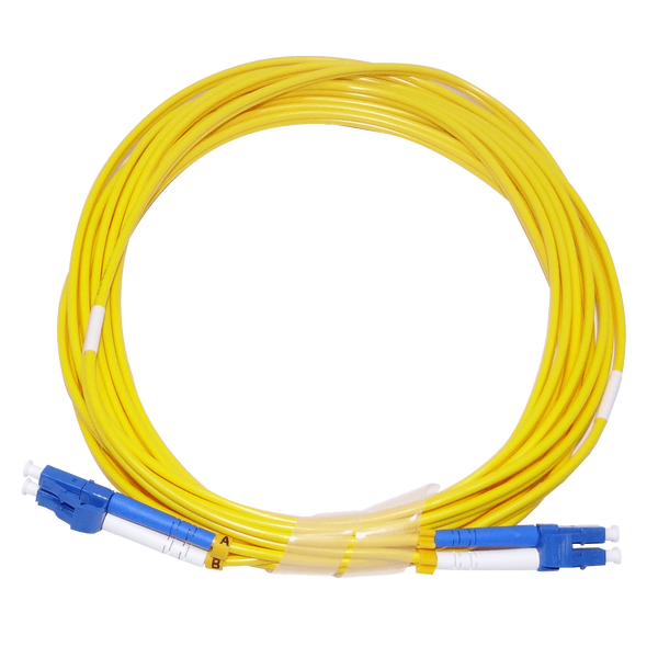 Patch Cord Fibra Óptica LC-LC Monomodo SM Dúplex 5m LSZH JFSLL5 – Casher Group Chile
