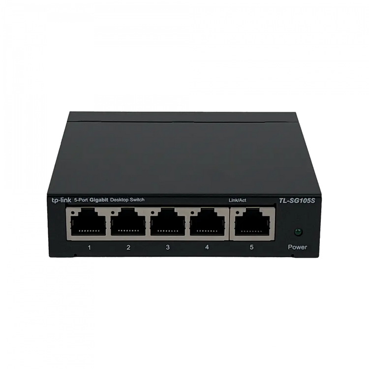 Switch TP-Link Metálico 5 Puertos Gigabit No Administrable Plug Play Chile