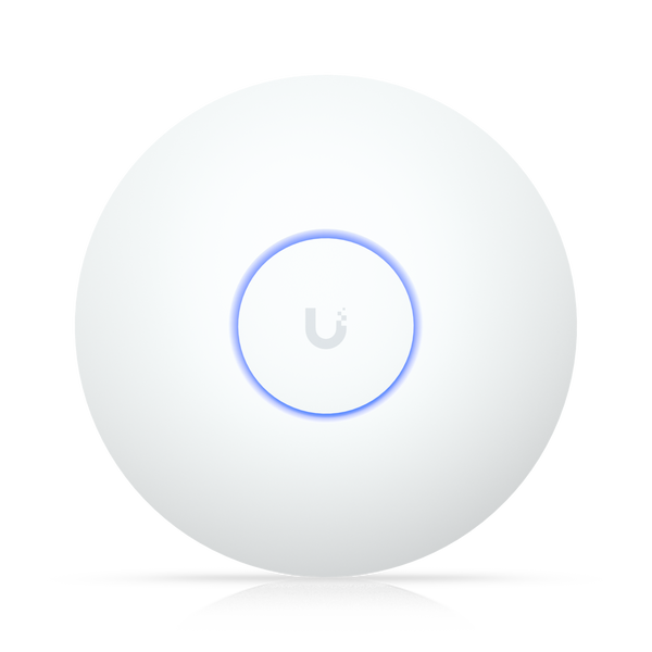 AP UniFi U7 Long-Range U7-LR WiFi 7 3x3 4,3Gbps 5GHz 160m² 300+ Clientes Uplink 2,5GbE PoE – Vista frontal Casher Group Chile