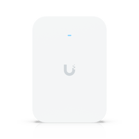 AP UniFi U7 Pro XG Wall WiFi 7 Tri-Band 10,8Gbps 6GHz BW320 Uplink 10GbE 300+ Clientes PoE++ – Vista frontal Casher Group Chile 2