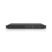Switch Ubiquiti ES-24-250W puertos PoE+ frontales LEDs – Casher Group Chile 2