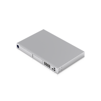 UniFi UDM-SE – Vista posterior 8x GbE PoE/PoE+ 1x 2,5GbE 2x SFP+ 10G bahía HDD 3,5" alimentación AC Casher Group Chile 3