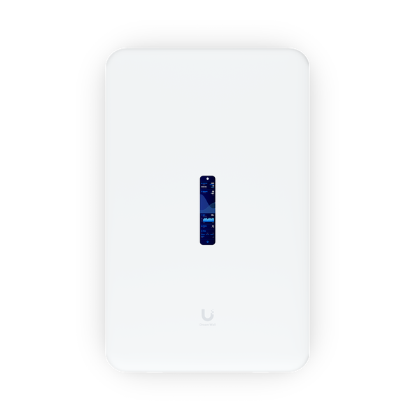 UniFi Dream Wall UDW Consola WiFi 6 Gateway Switch PoE 420W NVR Montaje en Pared – Vista frontal Casher Group Chile