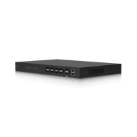 Ubiquiti UISP Fiber OLT UF-OLT 8 Puertos GPON 1024 ONUs 20km 2 SFP+ 10G Rack 1U – Vista frontal Casher Group Chile 1