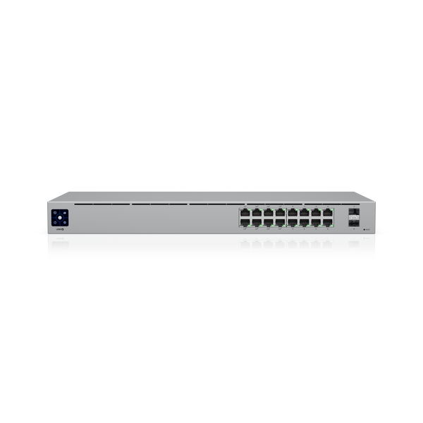 Switch Ubiquiti UniFi Standard 16 PoE (USW-16-PoE) – 16 Puertos 8x PoE+ 2xSFP