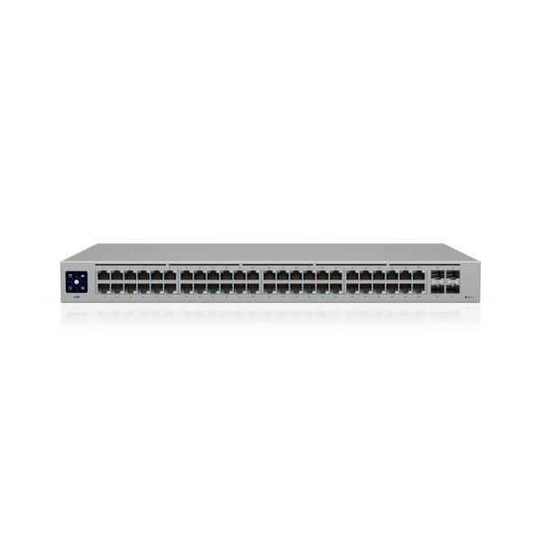 Switch Ubiquiti UniFi Standard 48 (USW-48) – 48 Puertos Gigabit 4xSFP LCM Rack