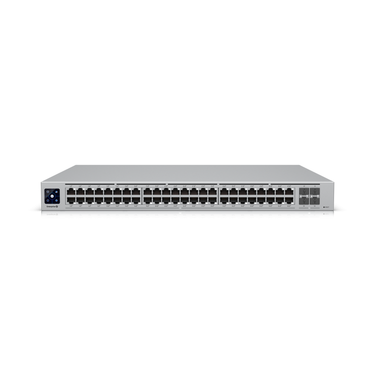Switch Ubiquiti UniFi Enterprise 48 PoE (USW-Enterprise-48-PoE) – 48x2,5G PoE+ 4xSFP+10G Capa 3