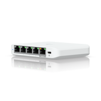 Switch Ubiquiti UniFi USW-Flex-2.5G-5 vista frontal 5 puertos – Casher Group Chile 1
