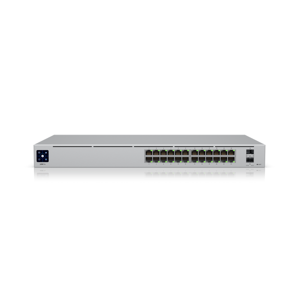 Switch Ubiquiti UniFi Pro 24 (USW-Pro-24) – 24 Puertos Gigabit 2xSFP+10G Capa 3