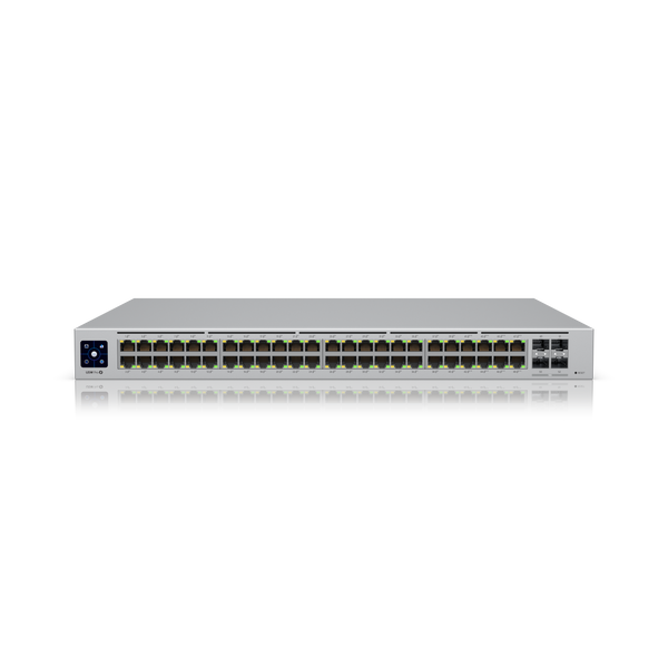 Switch Ubiquiti UniFi Pro 48 PoE (USW-Pro-48-PoE) – 48 Puertos PoE+/++ 4xSFP+10G