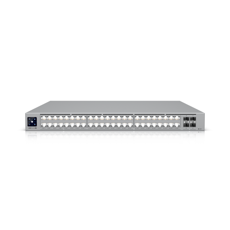 Switch Ubiquiti UniFi Pro XG 48 PoE (USW-Pro-XG-48-PoE) – 48 Puertos PoE+++ 4xSFP28 25G