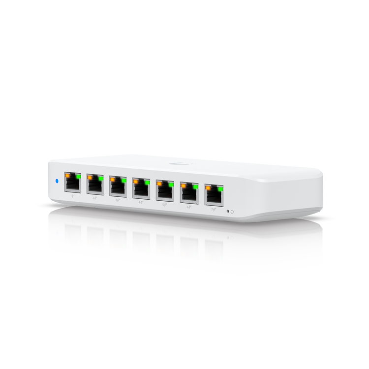 Switch Ubiquiti UniFi Ultra 60W (USW-Ultra-60W) – 8 Puertos PoE+ con Fuente Incluida